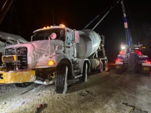Heavy recovery, cement truck towing, , professional tow operators