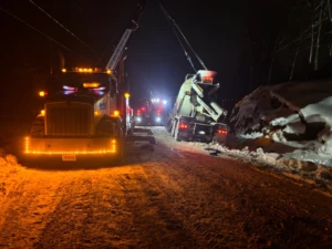 Heavy recovery, cement truck towing, , professional tow operators